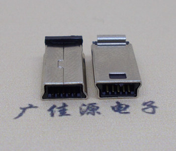 珠海USB2.0迷你接口 MINI夹板10p充电测试公头