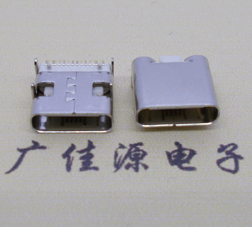 珠海卧式板上型Type-C16P母座H=8.3连接器